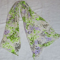 New Printed Silk Stoles