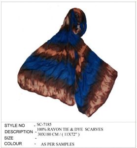 Dye Scarves
