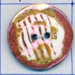 Printed Sewing Buttons  -psb 03