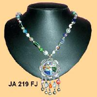 Bead Necklace - Ja 219 Fj