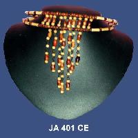 Wooden Necklace - Ja 401-ce