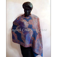 Polywool Designer Shawls - EC-2614 DM- A