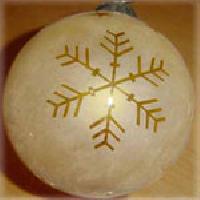 Christmas Ornaments Pl-073 (snow Floke)