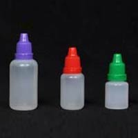 homeopathic transparent dropper bottles