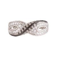 sterling silver Promise diamond ring