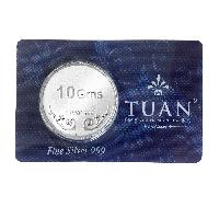 Tuan BIS Hallmarked 999 Purity 10 Gram Silver Coin for Gifting