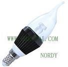 LED Candle Light C37f6-1*3w-e14