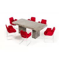 Saber Modern Concrete Dining Table