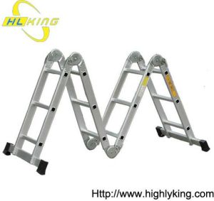 Aluminium Collapsible Multi-purpose Ladder(hm-203)