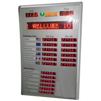 Currency Rate Led Display
