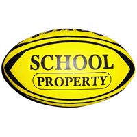 Synthetic Rubber School Rugby Ball