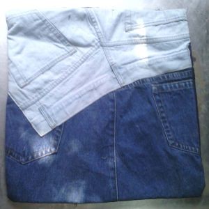 Jeans Recycle Cushion Cover