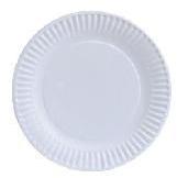 White Paper Plates