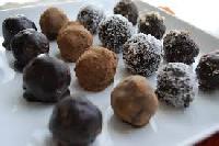 handmade chocolate truffle