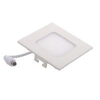 Glazo Led Slim panel light 3 watt Square available in cool &warm white