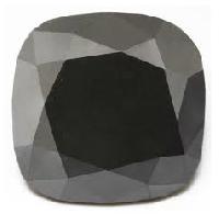 Cushion Cut Black Diamond