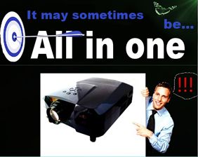 Soha Hd LED Home Theater Projector LED - (907m)