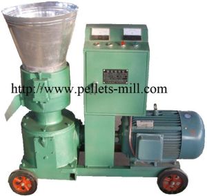 Electric Flat Die Pellet Mill, Homemade Pellet Mill, Small Pellet Mill, Wood Pellet Mill