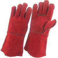 industrial leather work gloves