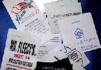 offset fabric printed labels