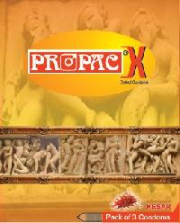 Propac Dotted Condom - Kesar Flavour