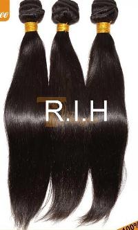 Cheap remy human hair weaving Peruvian straight hair