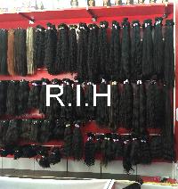 Cheap wholesale human virgin remy indian hair bulk top quality