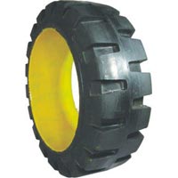 Press-on Band Solid Tyre