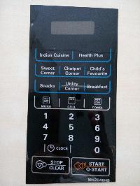 ABLE392  Microwave Oven Membrane Keypad