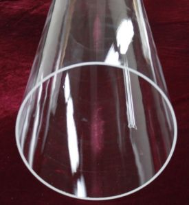 Clear Fused Quartz, Tubing Doped