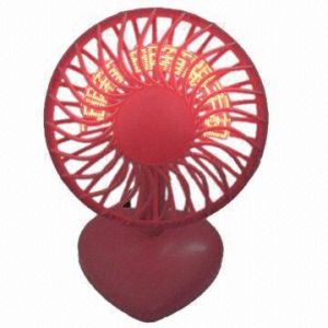 USB Fan With Words Showing