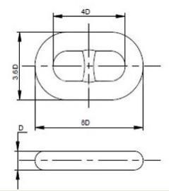 Marine Studlink Anchor Chain