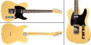 Closet Classic Pro New Nocaster Blonde Rosewood Electric Guitar