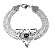 Silver Mesh Bracelets B17144