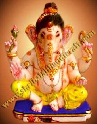 ganesh marble statue