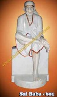 Sai Baba Marble Statue