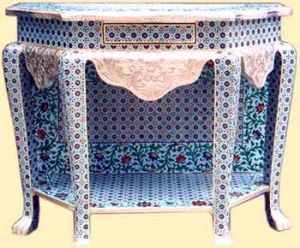 Meenakari Table - 001