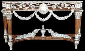 Silver Console Table Sct - 001