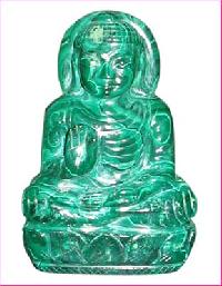 Malachite Buddha