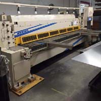 Wysong 12 ft by 3/8 inch capacity cnc chear