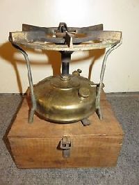 brass stove