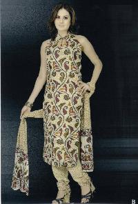 Polyester Printed Salwar Suit-034
