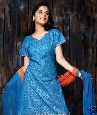 Gadwal Machine Embroidery Suits-036