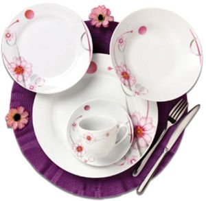 Porcelain Dinner Set, Shape : round