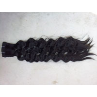 Wavy Machine Weft Hair Extensions