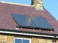 Solar heating panels
