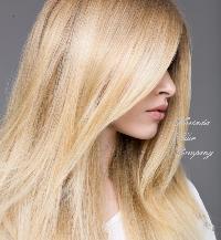 Pre-bonded Keratin Blond Color Human Hair