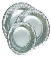 Silver Laminated Paper Bowl