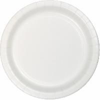 White Paper Plates