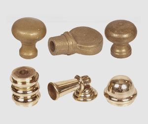 Solid Brass Round Knobs